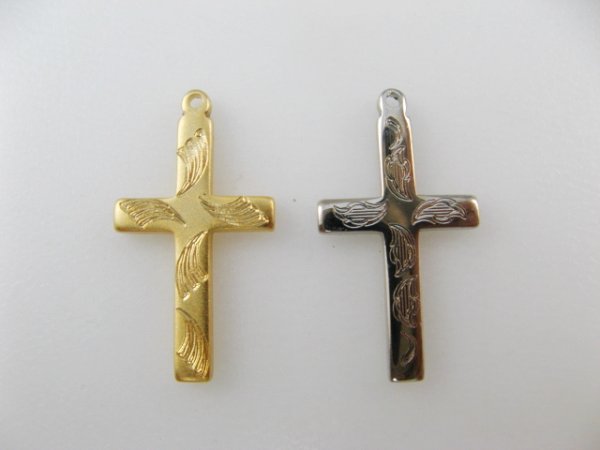 画像1: Vintage Metal Cross 【Cut】 (1)