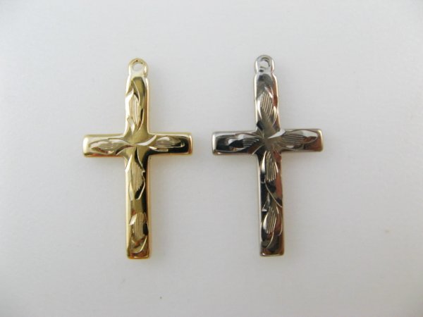 画像1: Vintage Metal Cross 【Cut】 (1)