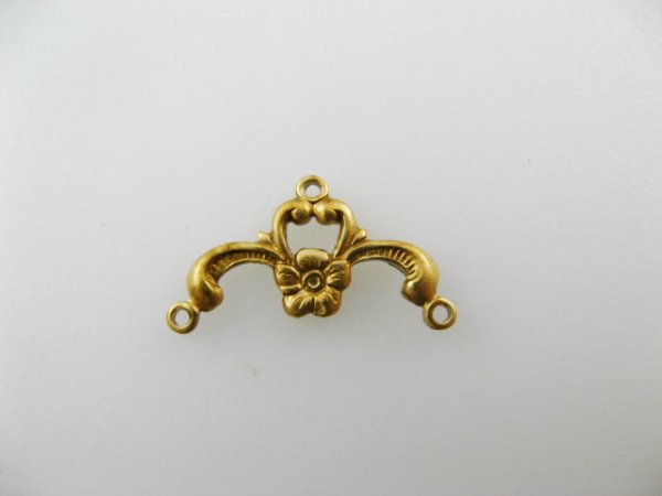 画像1: BRASS 3way Mini Flower Connector (1)