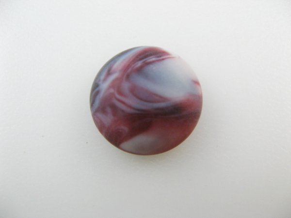 画像1: Vintage Plastic Purple Marbled Cabochon (マット) (1)