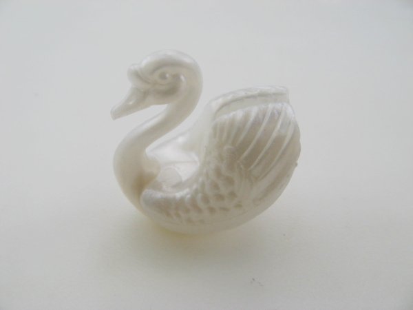 画像1: Swan Miniature Topper【Pearl】 (1)