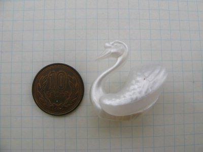 画像1: Swan Miniature Topper【Pearl】