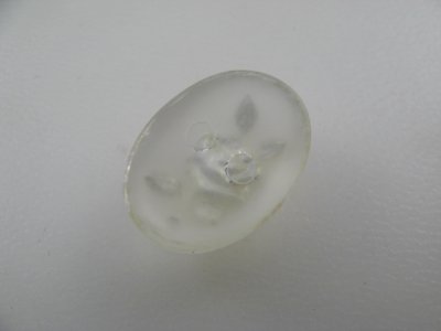 画像2: Vintage Plastic Frost Rose