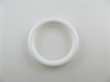 画像2: Vintage White Ring Beads (L) 2個入り (2)