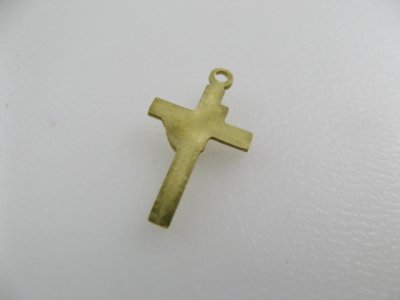 画像2: Brass Cross with Hand (M)