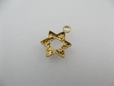 画像2: BRASS Tiny Star of David 2個入り