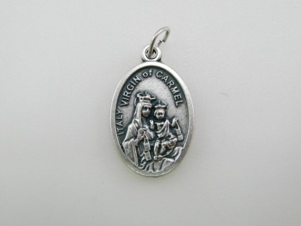 画像1: Silver Virgin of Carmel Medal (1)