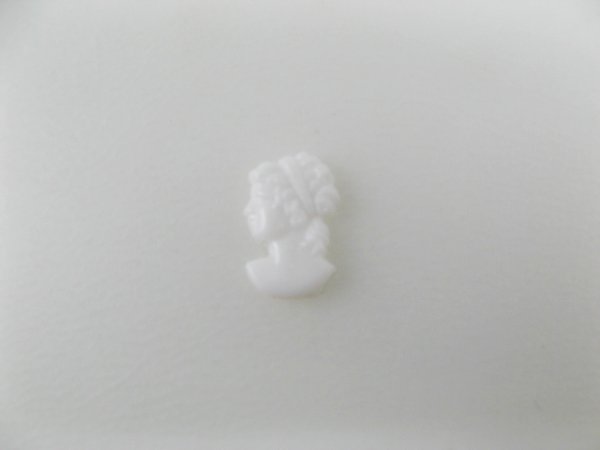 画像1: Vintage Cameo heads 2個入り (1)