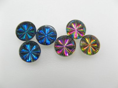 画像2: Glass Helio Reflective Cabochon