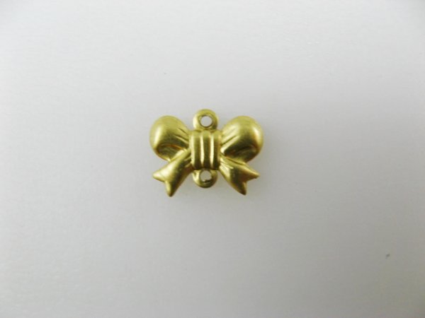 画像1: BRASS Bow Connector 2個入り (1)