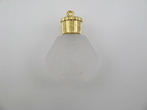 画像1: Vintage Perfume bottle pendant (1)