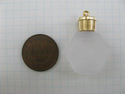 画像1: Vintage Perfume bottle pendant