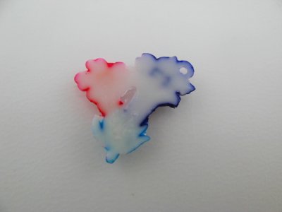 画像2: Vintage Plastic Bellflower Cabochon