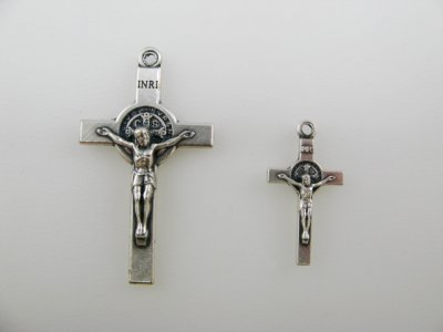 画像2: Silver St Benedict Cross (S)