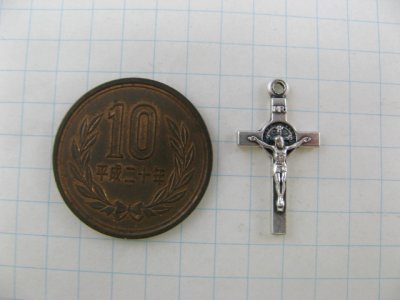 画像1: Silver St Benedict Cross (S)