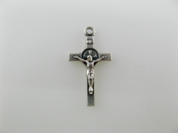 画像1: Silver St Benedict Cross (S) (1)