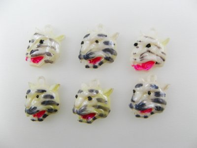 画像2: Vintage Tiger cabochon