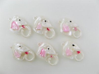 画像2: Vintage Elepahnt cabochon