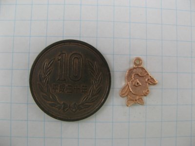 画像1: BRASS LAMB FACE