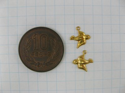 画像1: BRASS MINI BIRD 2個入り