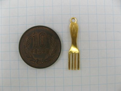 画像1: BRASS FORK(M) 2個入り