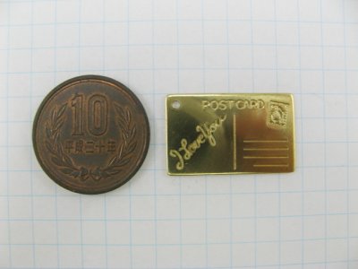 画像1: BRASS POSTCARD