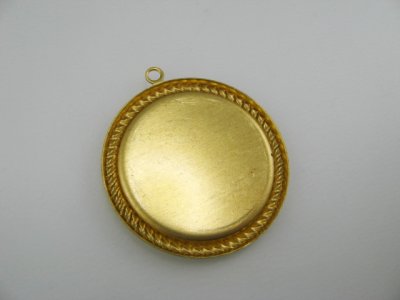 画像2: Brass Round Rope Edge 25mm