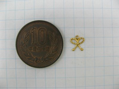 画像1: BRASS Tiny Bow（LOOP） 2個入り