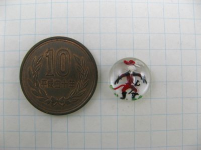 画像1: ”Puss in Boots” Intaglio Cabochon 