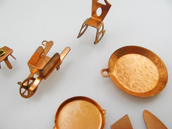 画像4: Copper Home-decor charm set (4)