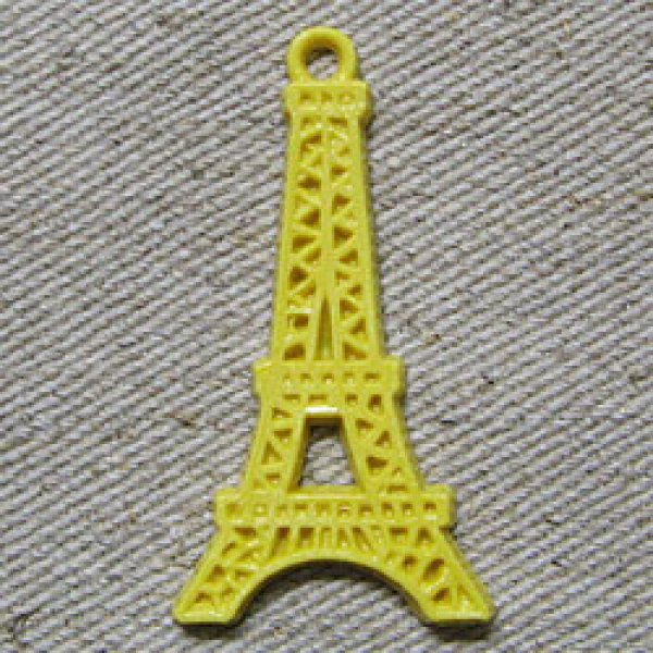 画像1: Eiffel Tower Pendant 【YELLOW】 (1)