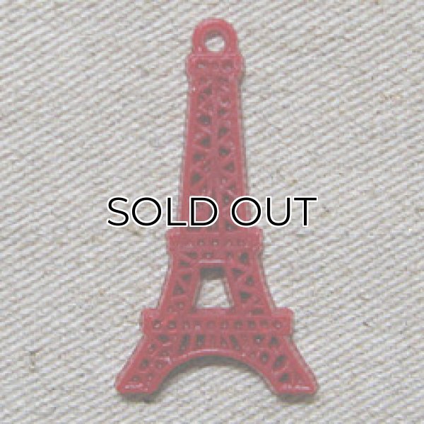 画像1: Eiffel Tower Pendant 【RED】 (1)